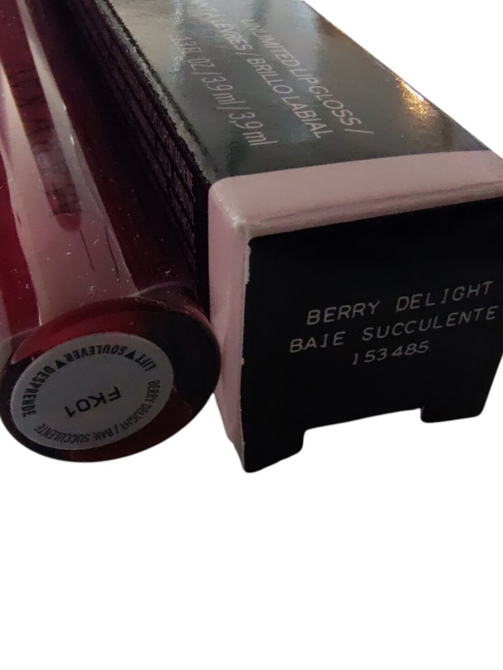 NIB Mary Kay Unlimited Lip Gloss - Berry Delight (Full Size) - Picture 2 of 2